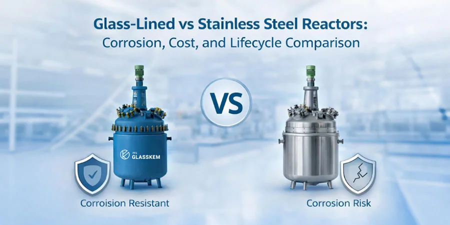 Glass-Lined vs Stainless Steel Reactors: Corrosion, Cost, and Lifecycle Comparison