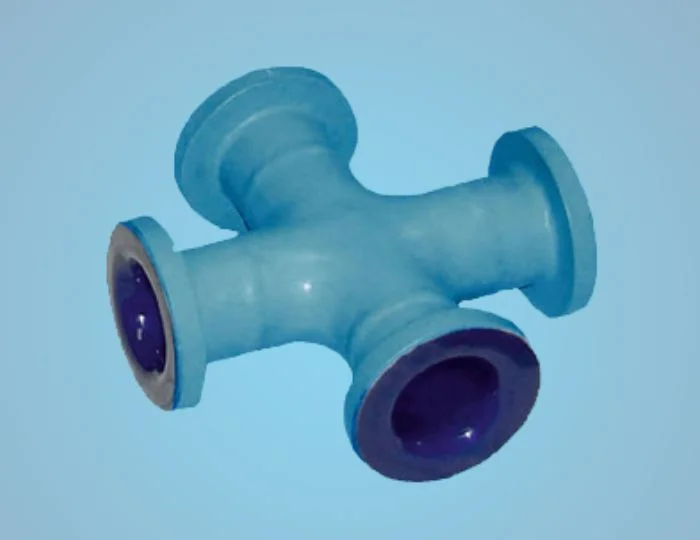 Flanged Cross - Glasskem